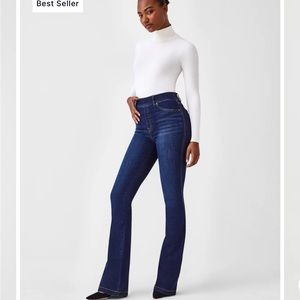 Spanx high rise flare jean